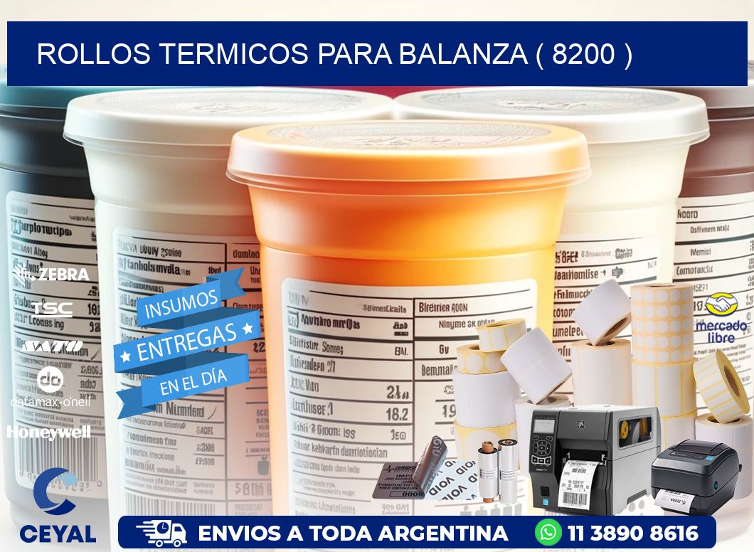 ROLLOS TERMICOS PARA BALANZA ( 8200 )