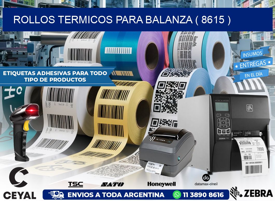 ROLLOS TERMICOS PARA BALANZA ( 8615 )
