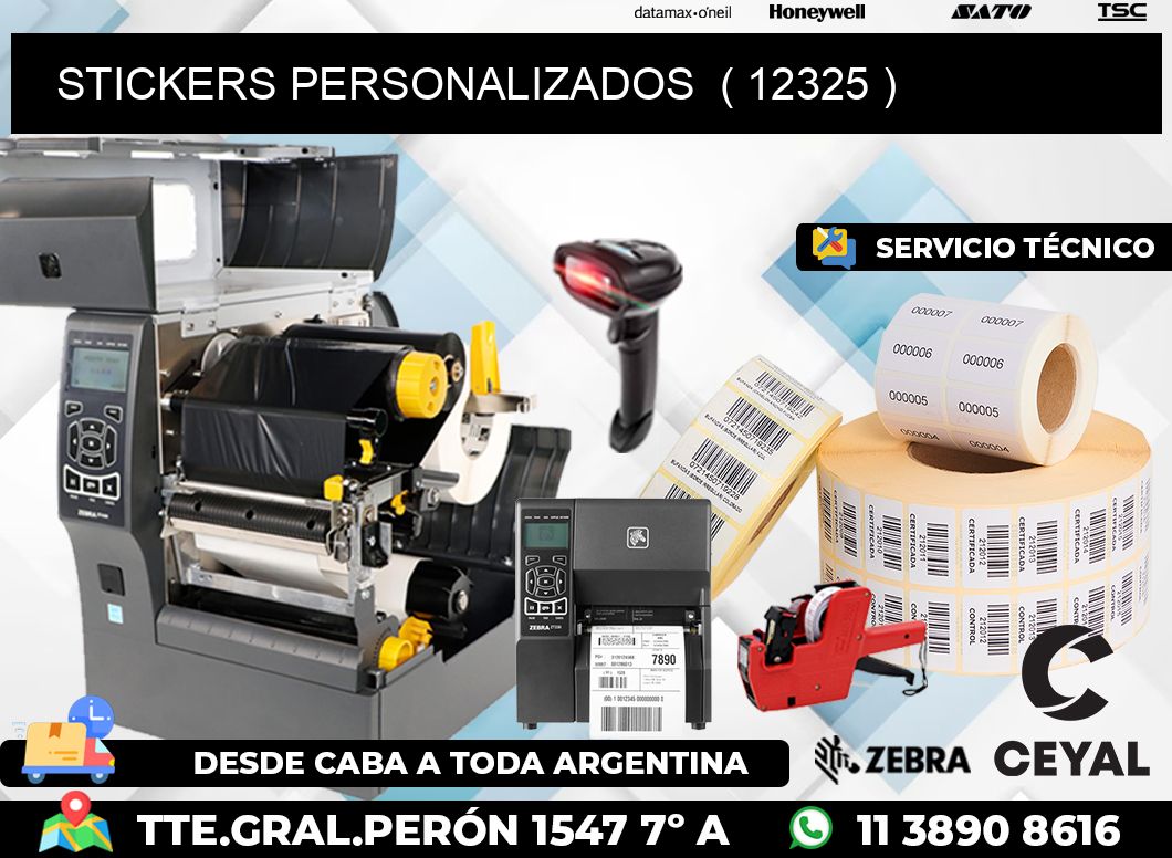 STICKERS PERSONALIZADOS  ( 12325 )