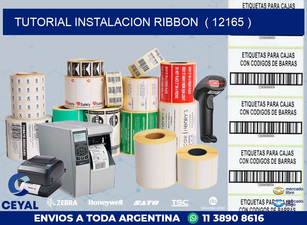 TUTORIAL INSTALACION RIBBON  ( 12165 )