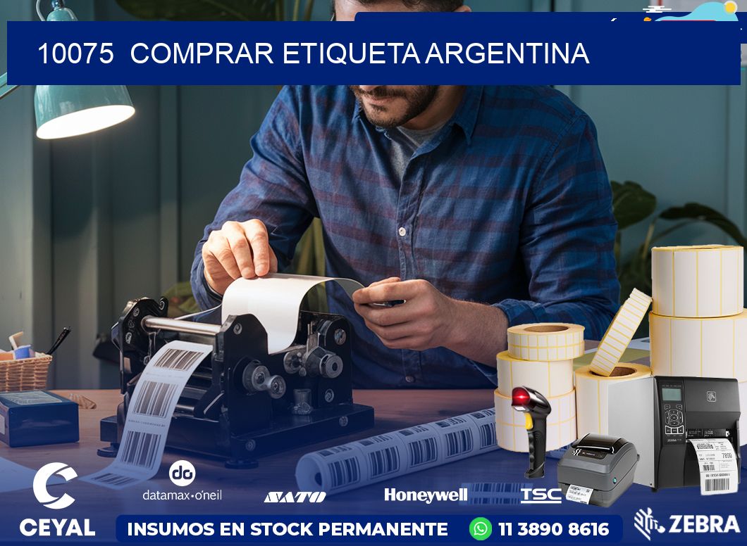10075  COMPRAR ETIQUETA ARGENTINA