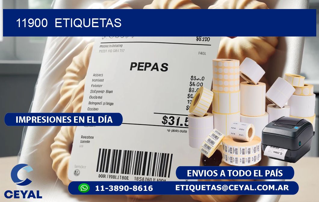 11900  ETIQUETAS