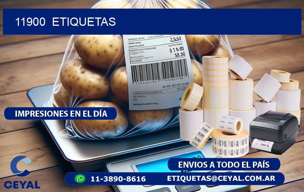 11900  ETIQUETAS