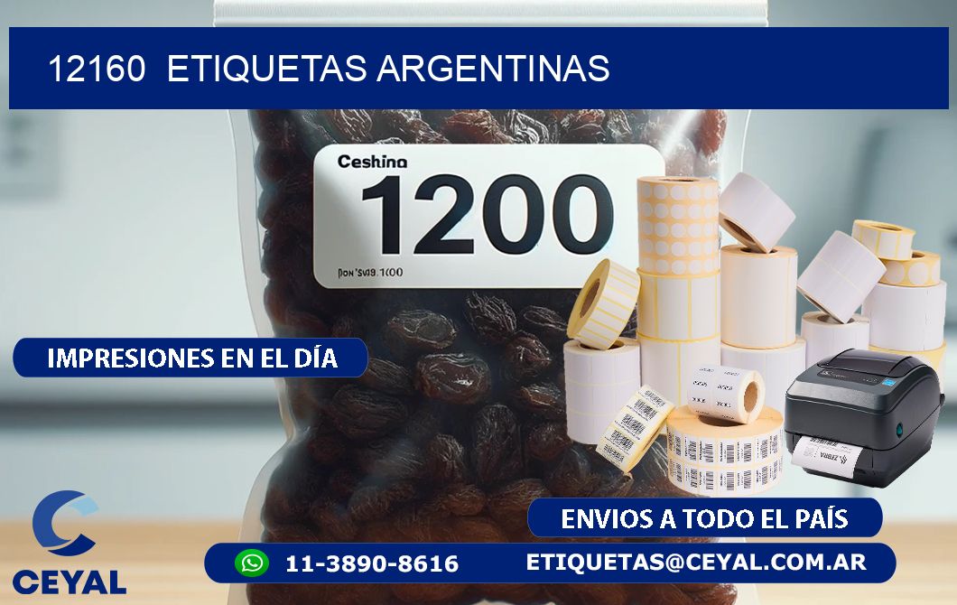 12160  ETIQUETAS ARGENTINAS