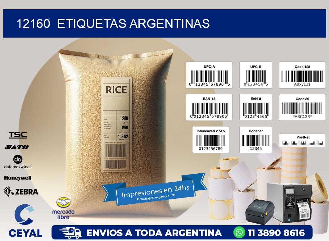 12160  ETIQUETAS ARGENTINAS