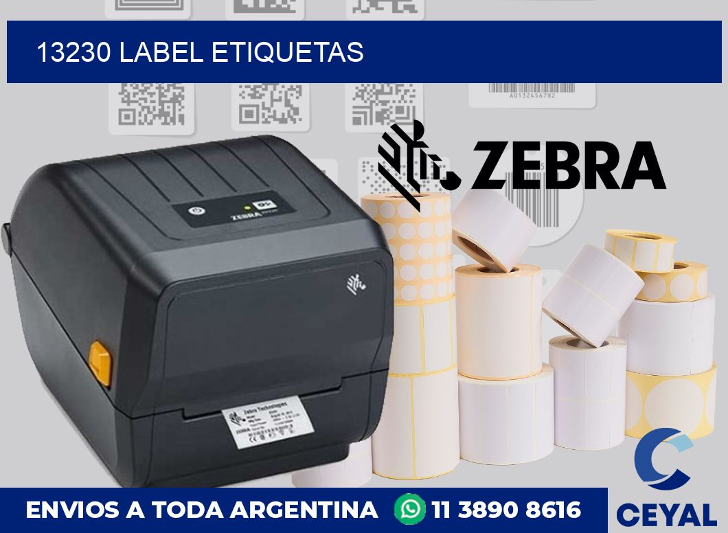 13230 LABEL ETIQUETAS
