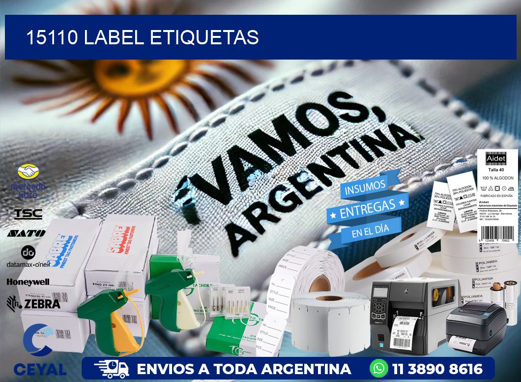 15110 LABEL ETIQUETAS