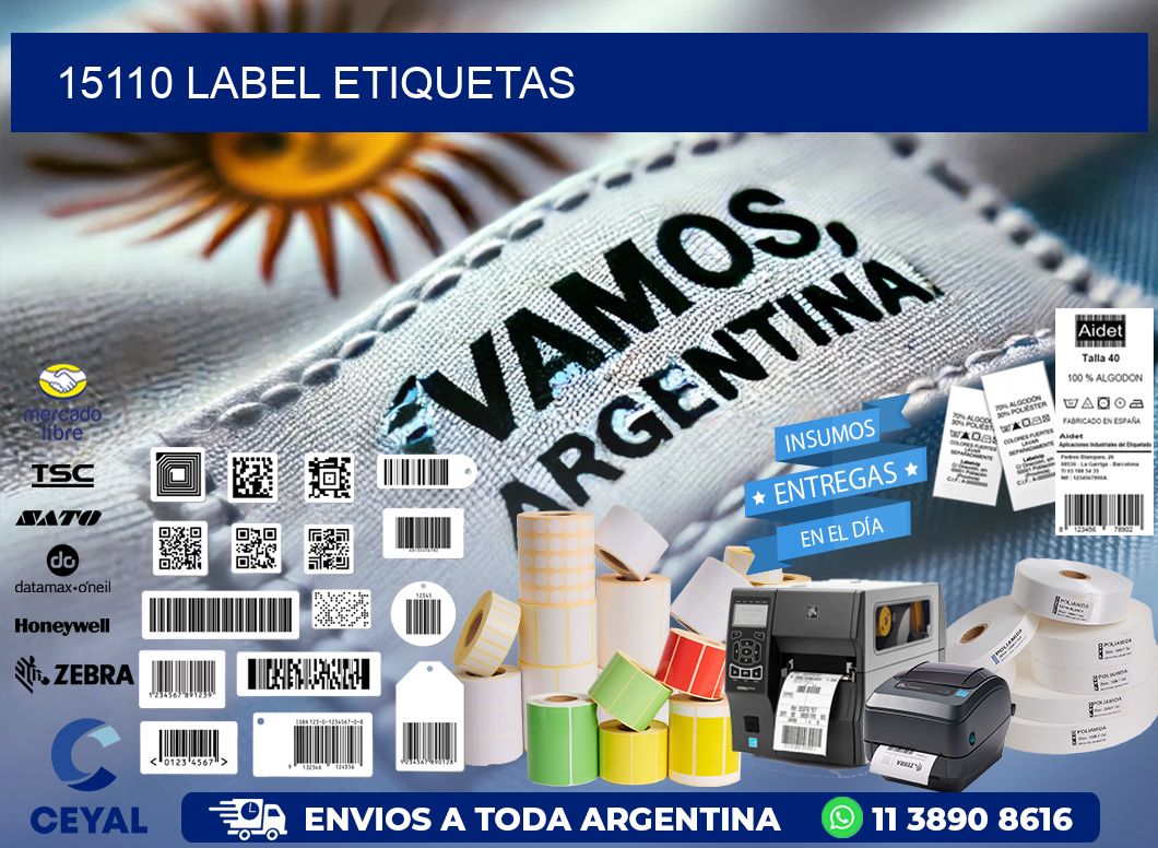 15110 LABEL ETIQUETAS
