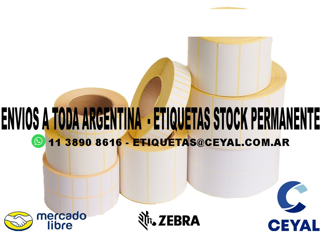 1600 ETIQUETAS RIBBON 53 x 90