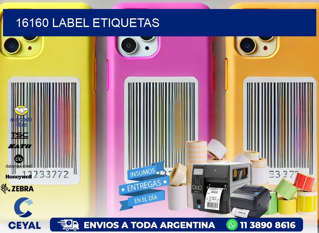16160 LABEL ETIQUETAS