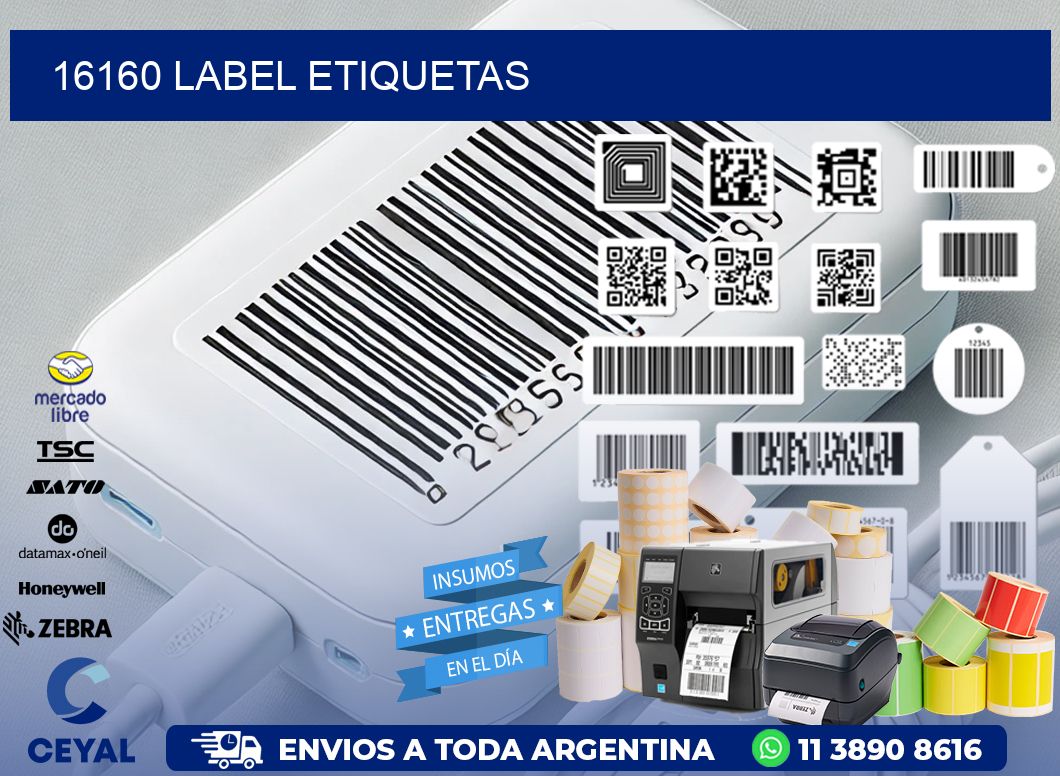 16160 LABEL ETIQUETAS