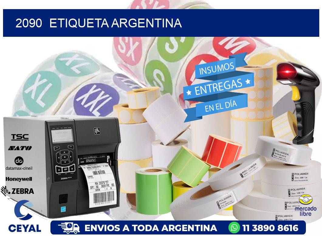 2090  ETIQUETA ARGENTINA