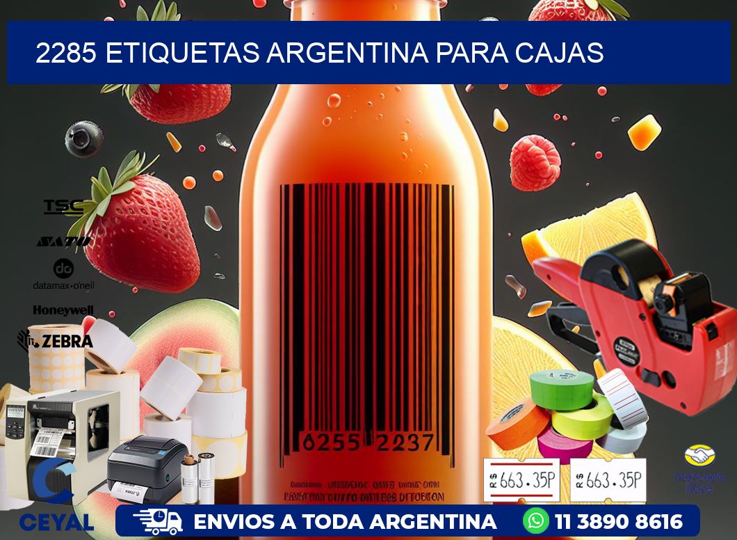 2285 ETIQUETAS ARGENTINA PARA CAJAS