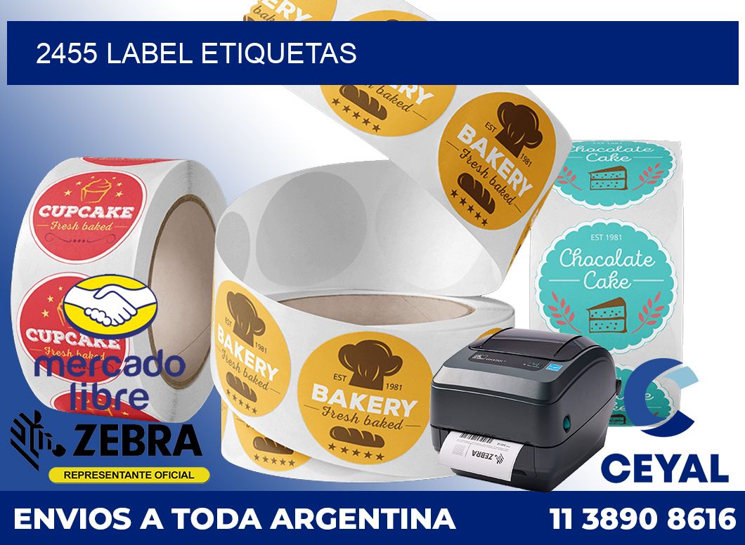 2455 LABEL ETIQUETAS