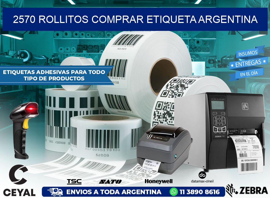 2570 ROLLITOS COMPRAR ETIQUETA ARGENTINA