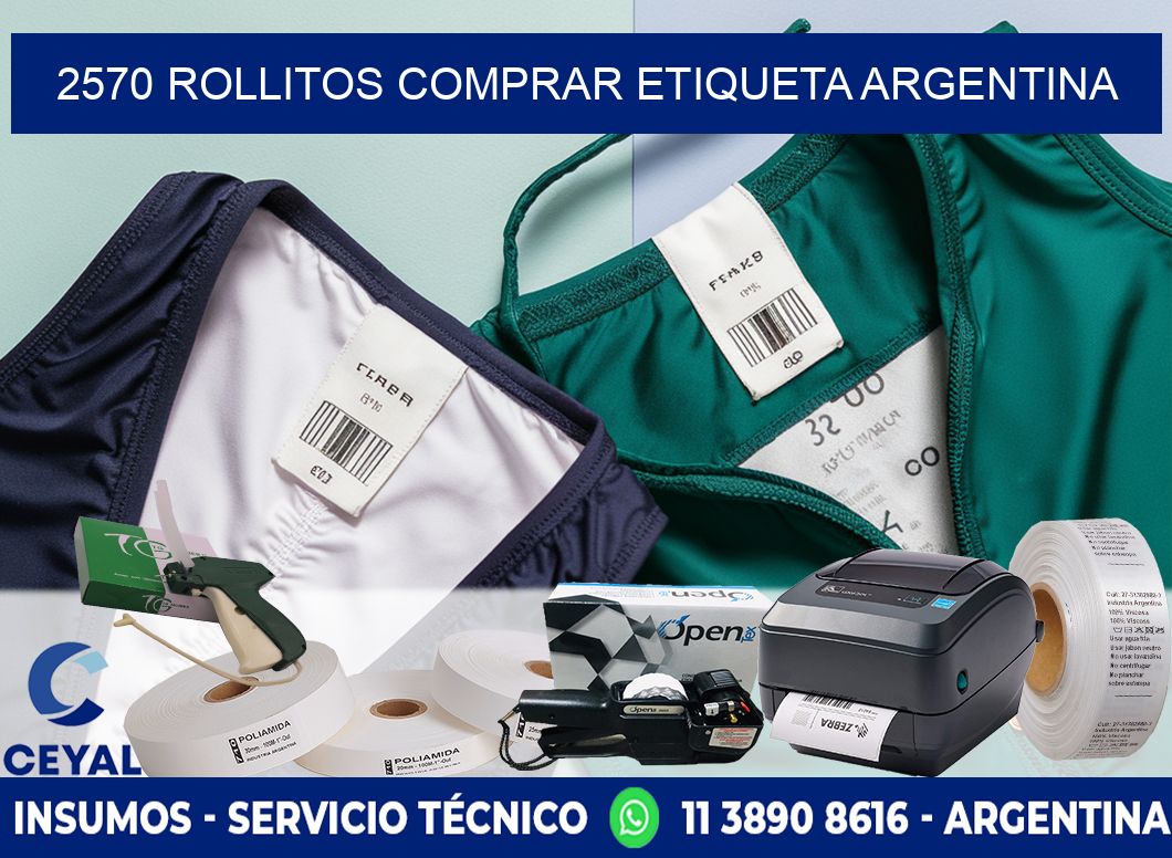 2570 ROLLITOS COMPRAR ETIQUETA ARGENTINA