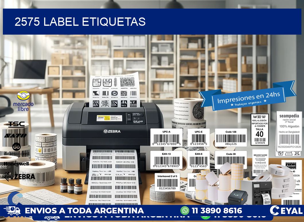 2575 LABEL ETIQUETAS