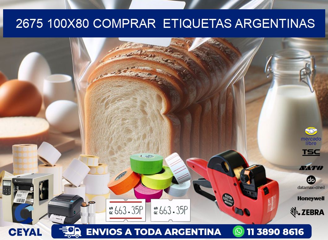 2675 100X80 COMPRAR  ETIQUETAS ARGENTINAS