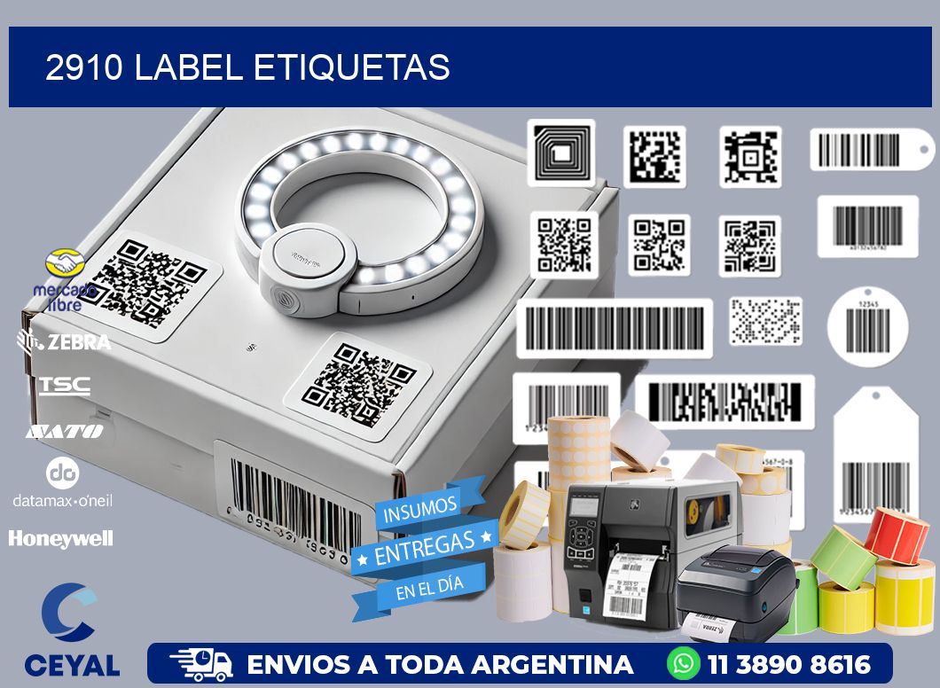 2910 LABEL ETIQUETAS