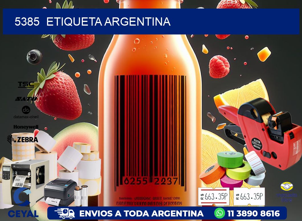 5385  ETIQUETA ARGENTINA