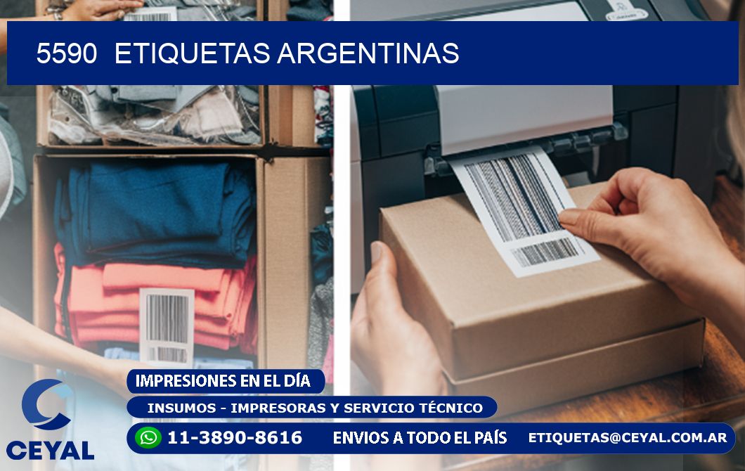 5590  ETIQUETAS ARGENTINAS