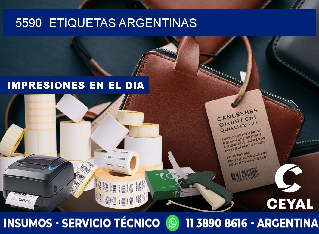 5590  ETIQUETAS ARGENTINAS