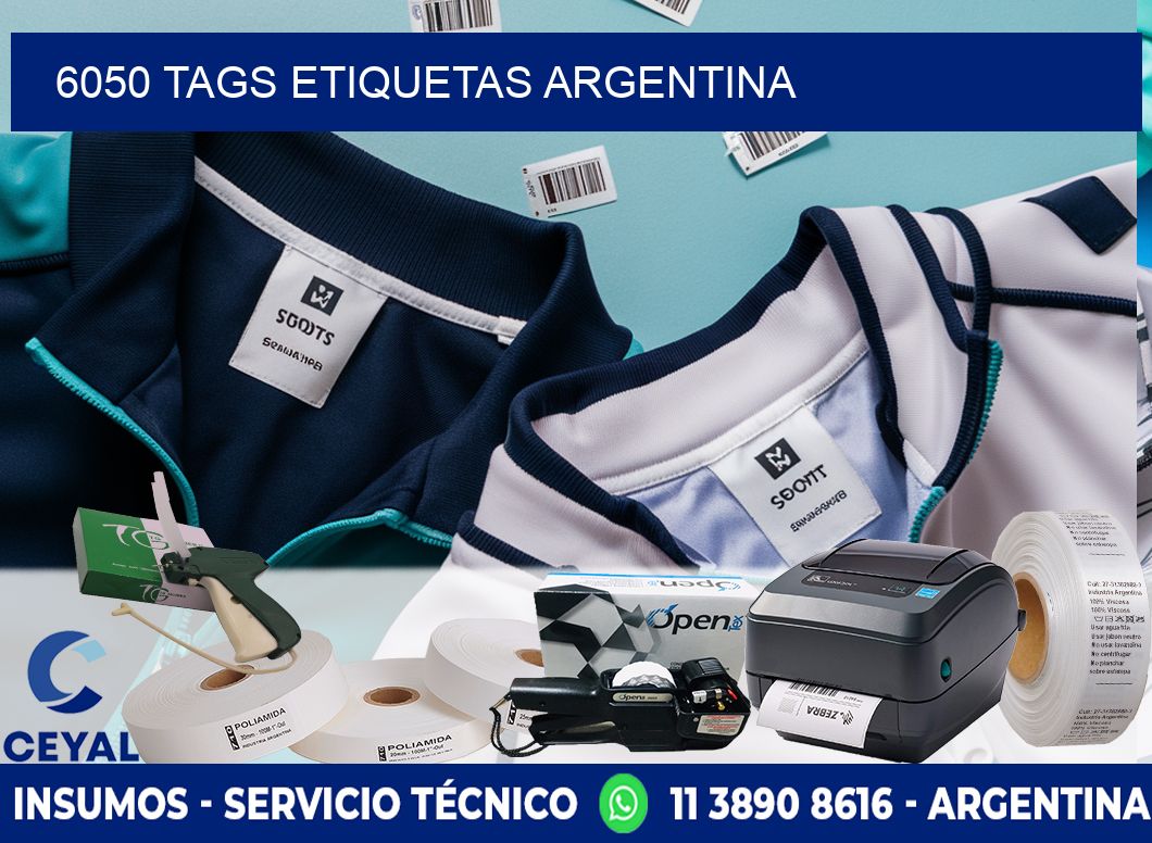 6050 TAGS ETIQUETAS ARGENTINA