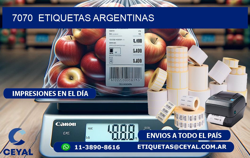 7070  ETIQUETAS ARGENTINAS