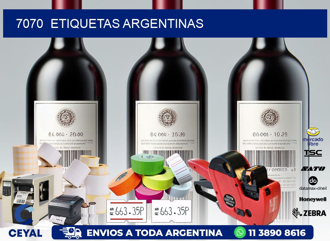 7070  ETIQUETAS ARGENTINAS