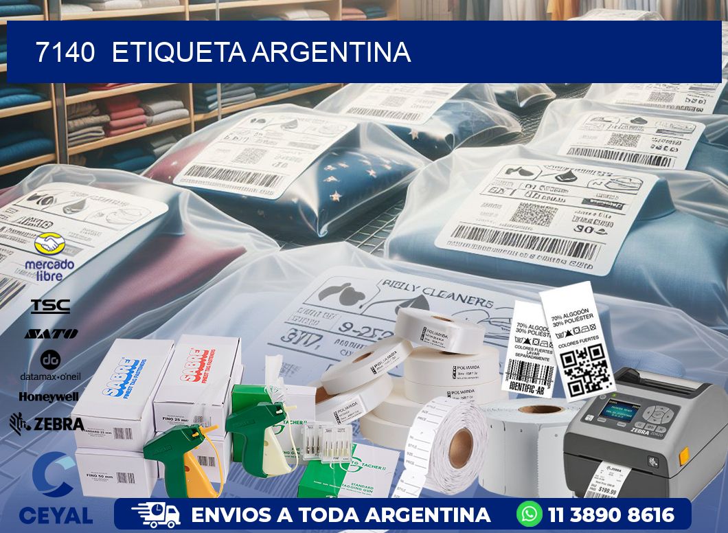 7140  ETIQUETA ARGENTINA