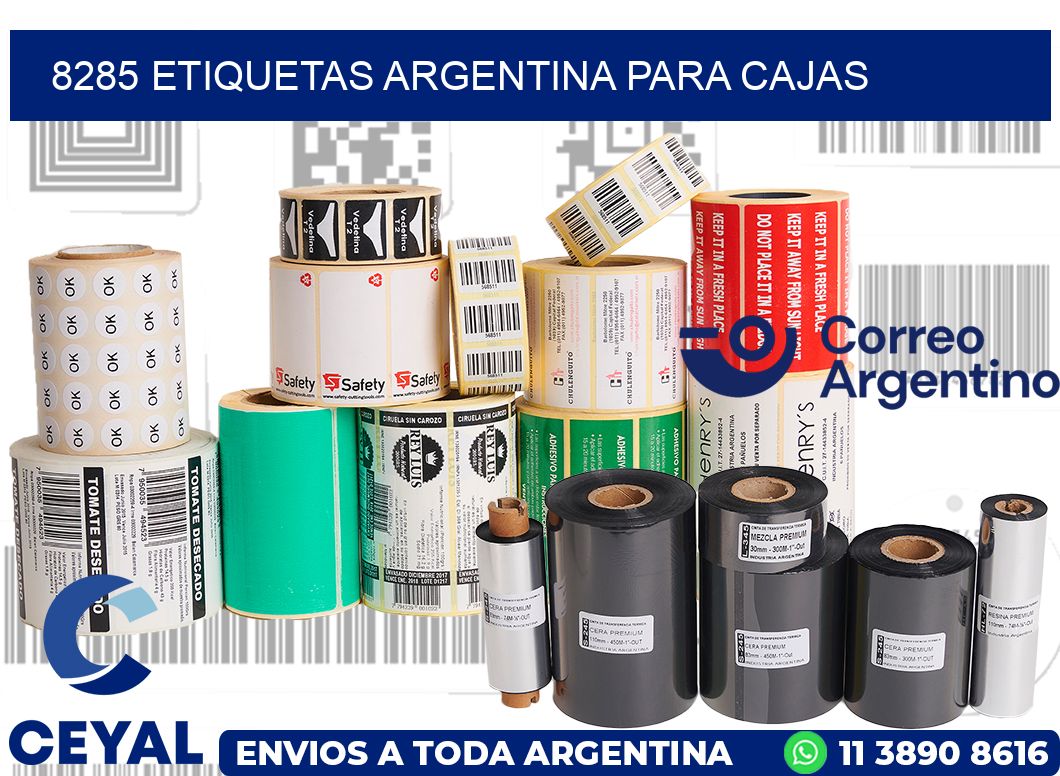 8285 ETIQUETAS ARGENTINA PARA CAJAS