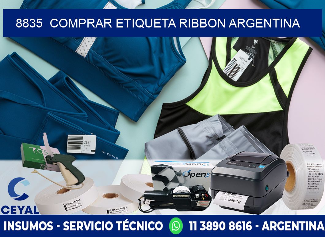 8835  COMPRAR ETIQUETA RIBBON ARGENTINA