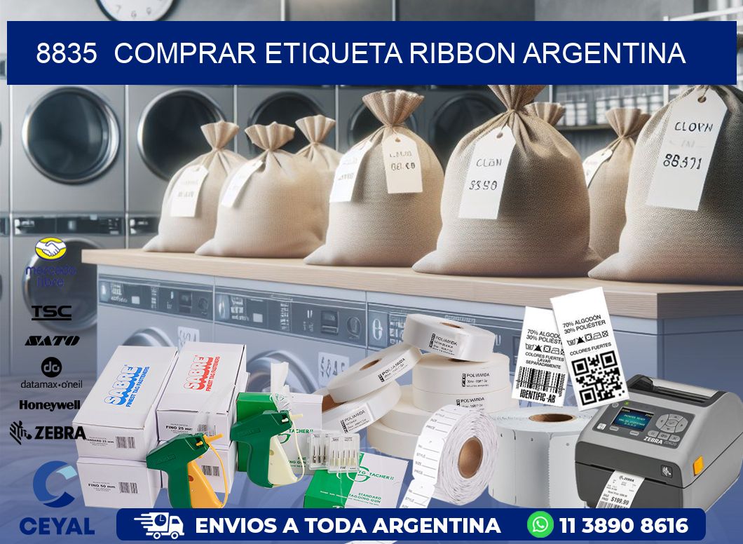 8835  COMPRAR ETIQUETA RIBBON ARGENTINA