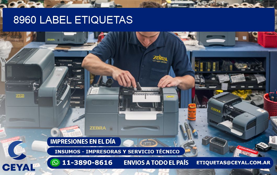 8960 LABEL ETIQUETAS