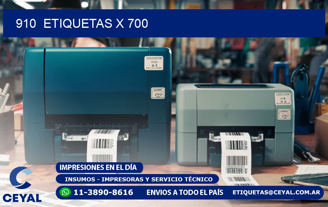 910  ETIQUETAS X 700