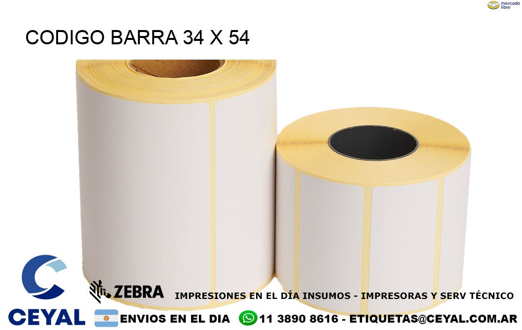 CODIGO BARRA 34 x 54