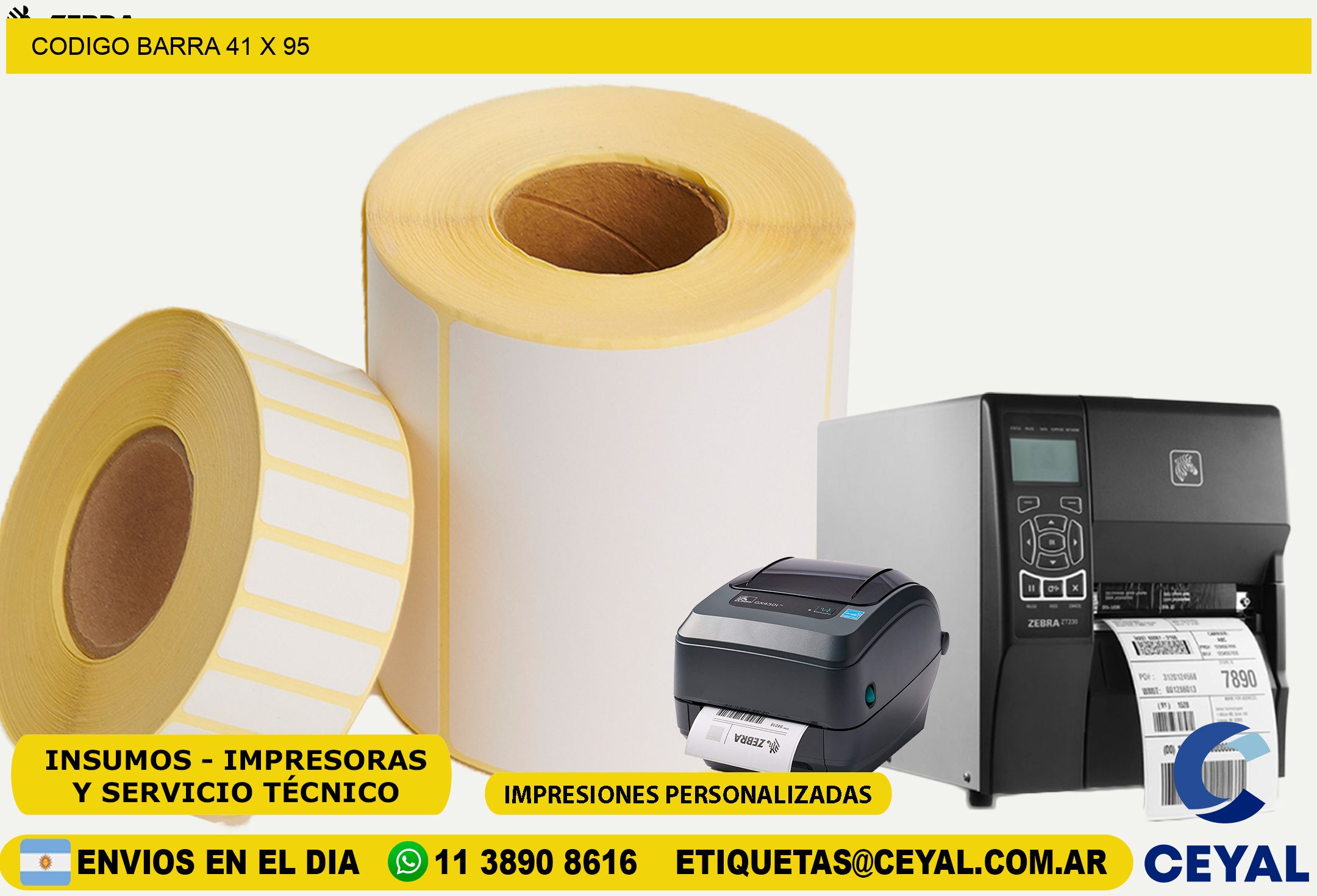 CODIGO BARRA 41 x 95