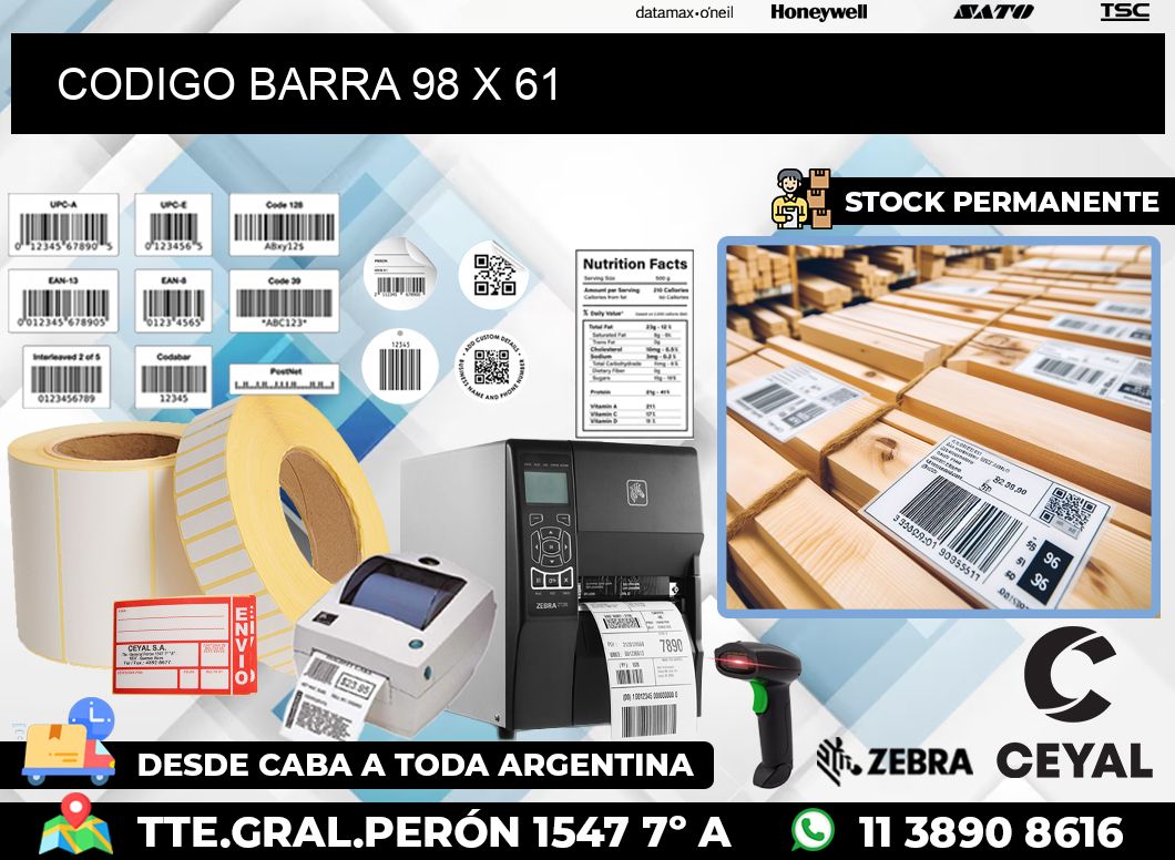 CODIGO BARRA 98 x 61