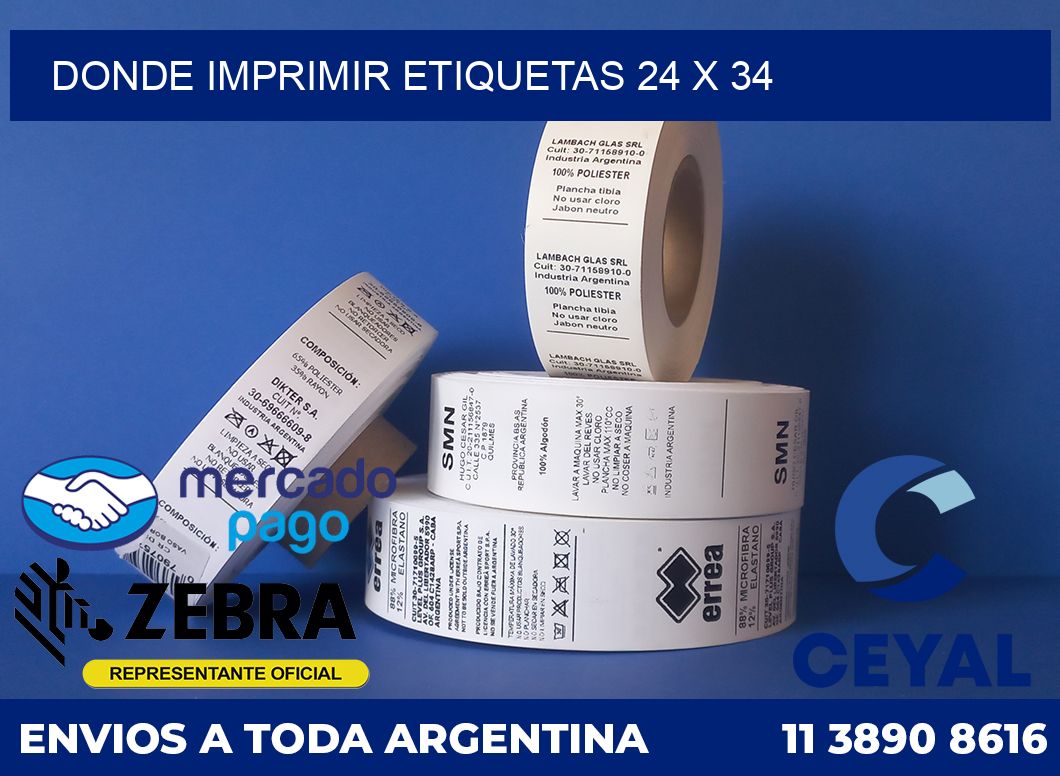DONDE IMPRIMIR ETIQUETAS 24 x 34