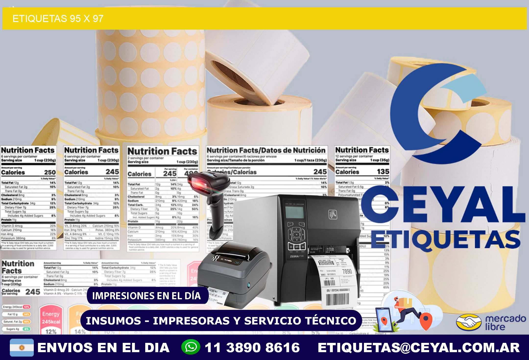 ETIQUETAS 95 x 97