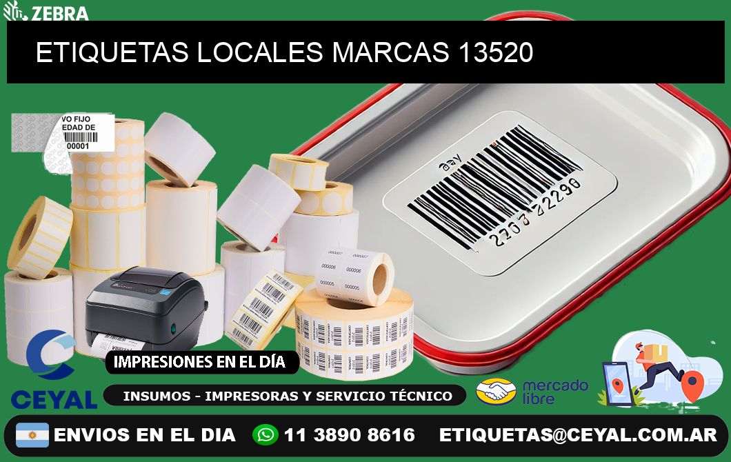 ETIQUETAS LOCALES MARCAS 13520