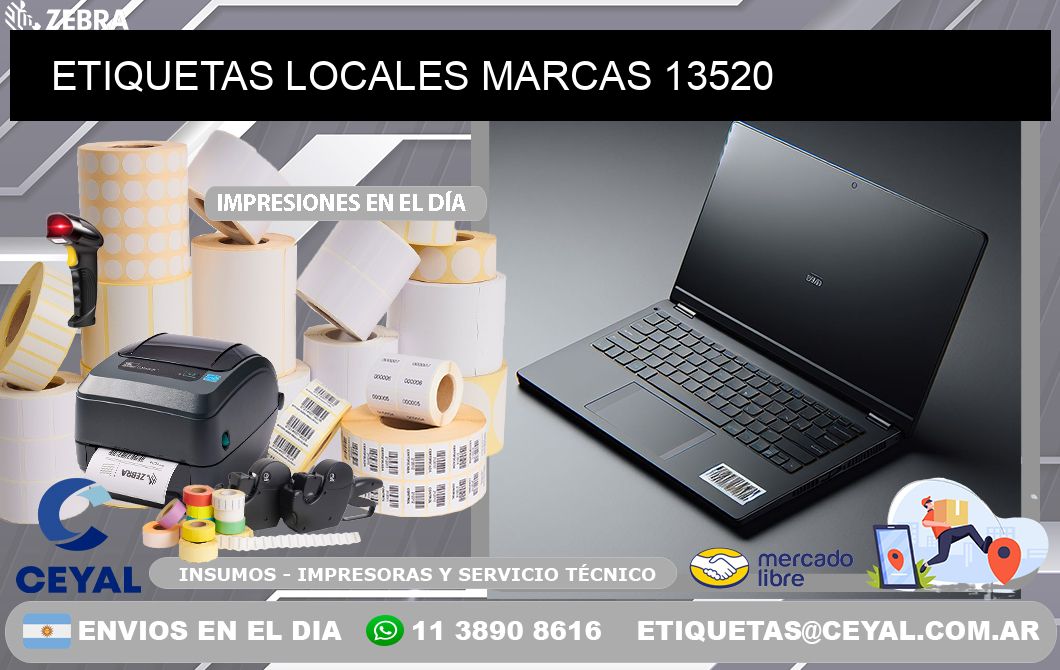 ETIQUETAS LOCALES MARCAS 13520