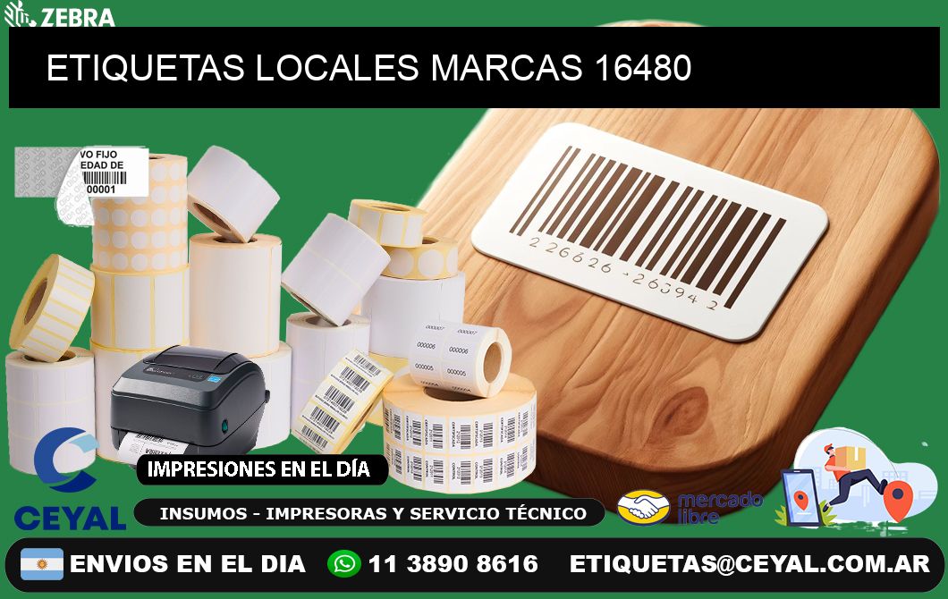 ETIQUETAS LOCALES MARCAS 16480
