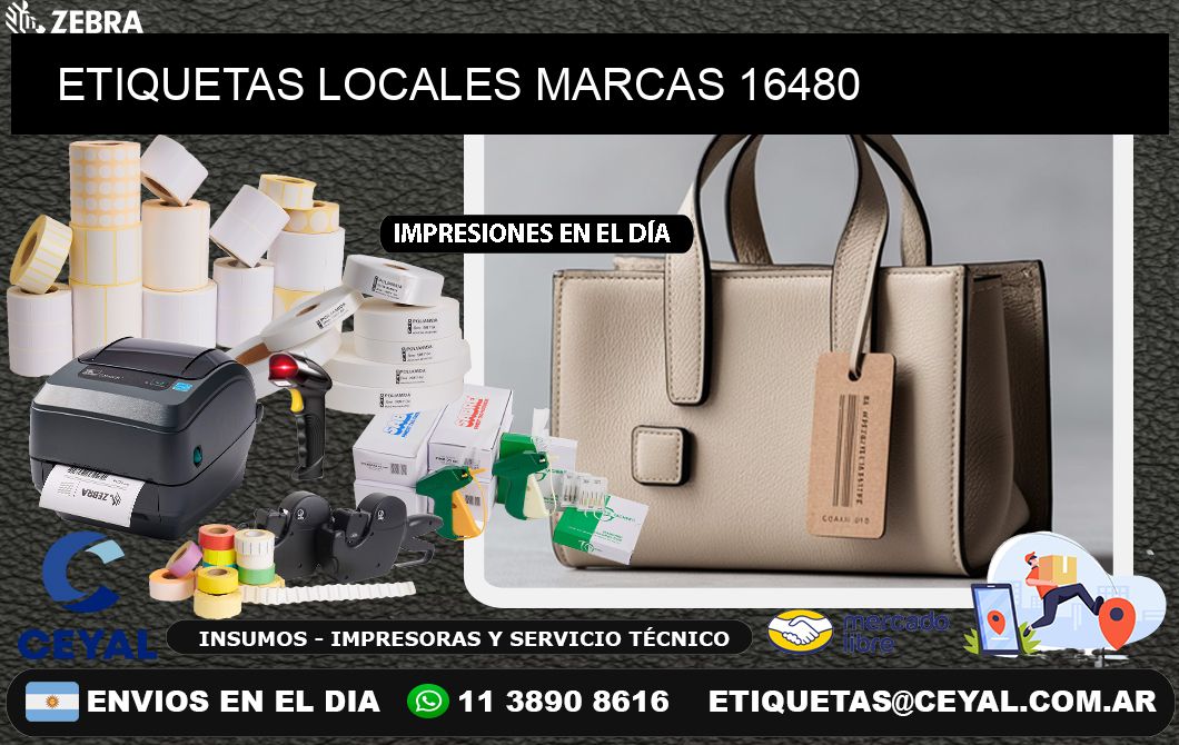 ETIQUETAS LOCALES MARCAS 16480