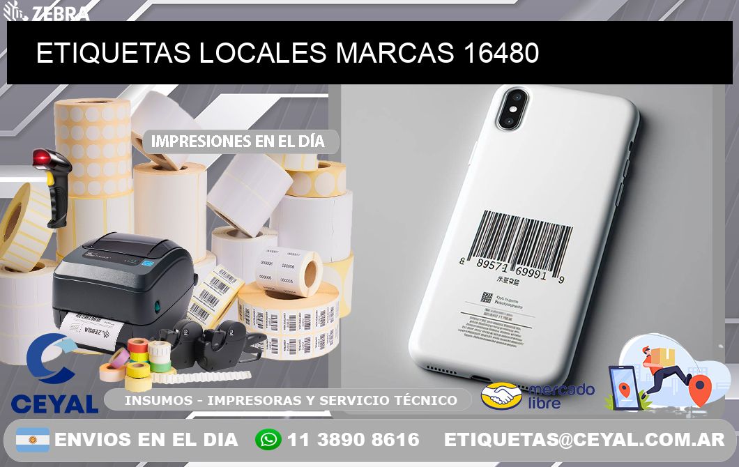 ETIQUETAS LOCALES MARCAS 16480