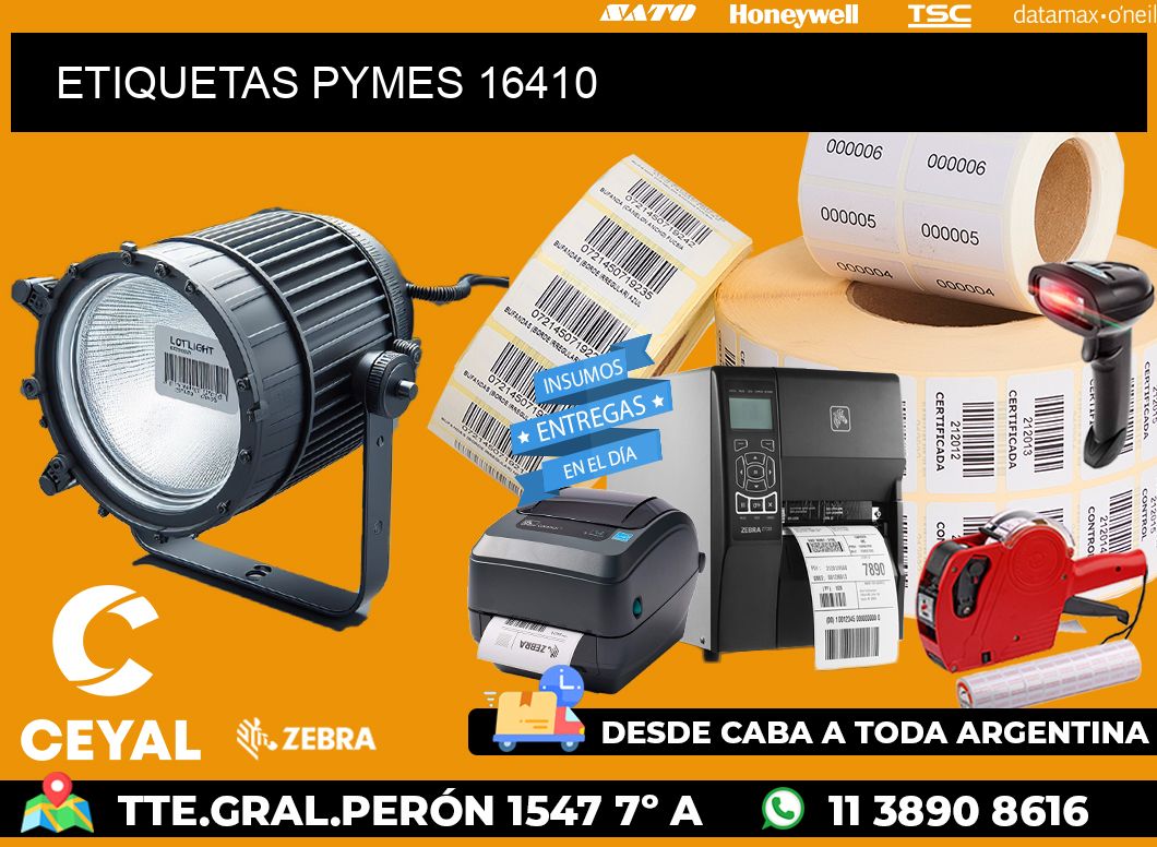 ETIQUETAS PYMES 16410