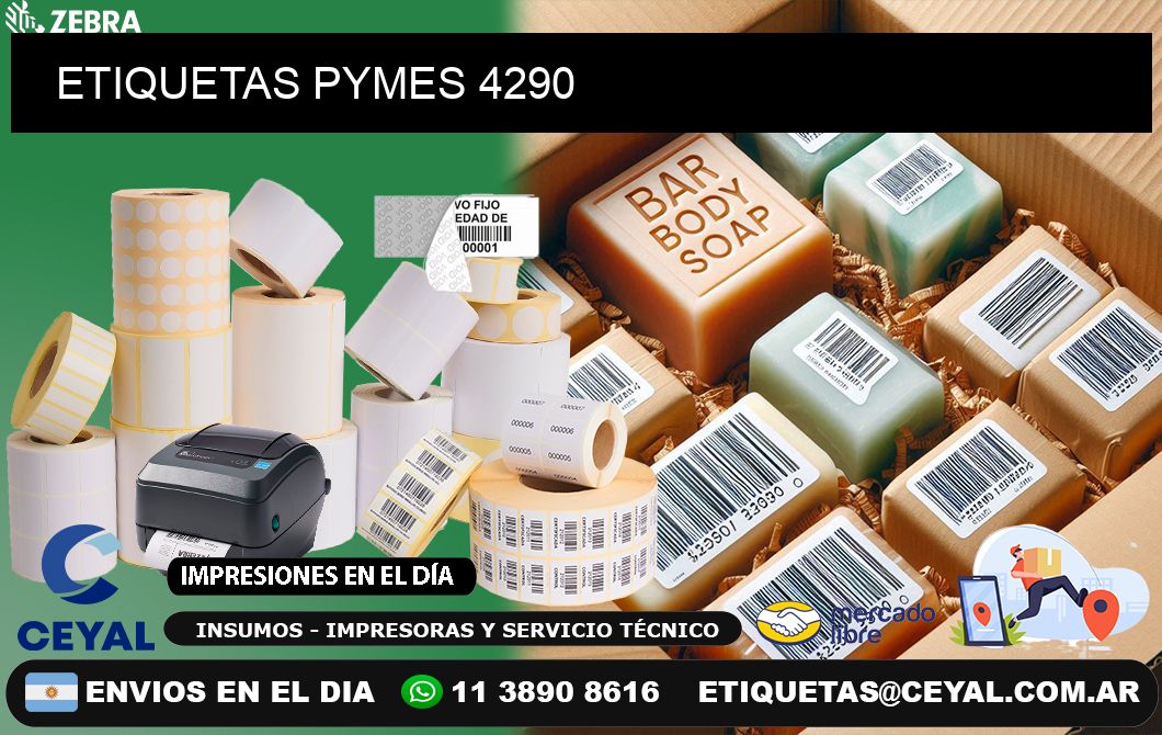 ETIQUETAS PYMES 4290