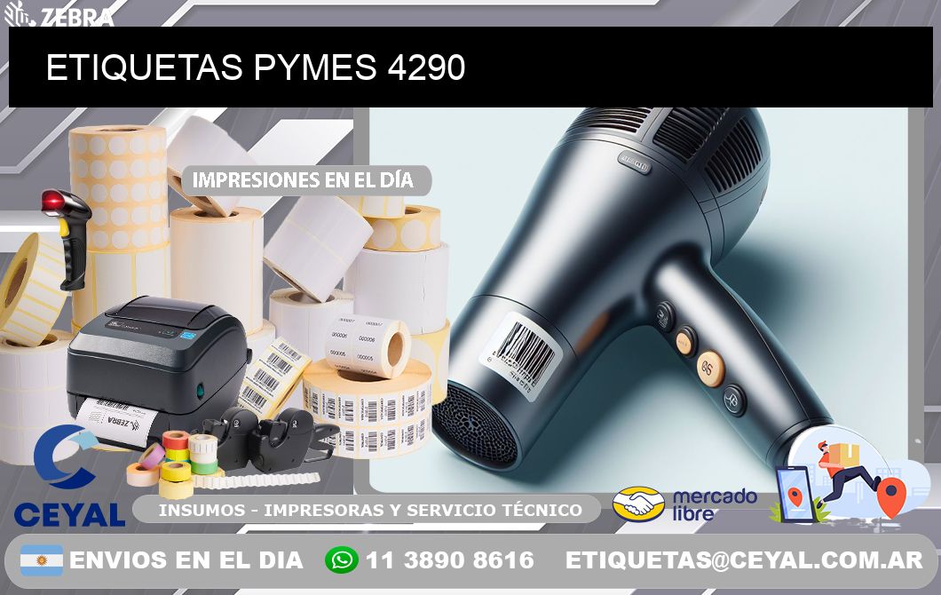 ETIQUETAS PYMES 4290