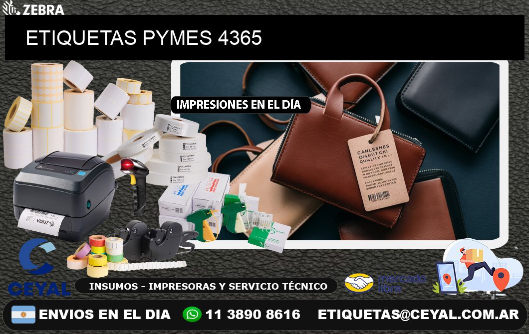 ETIQUETAS PYMES 4365