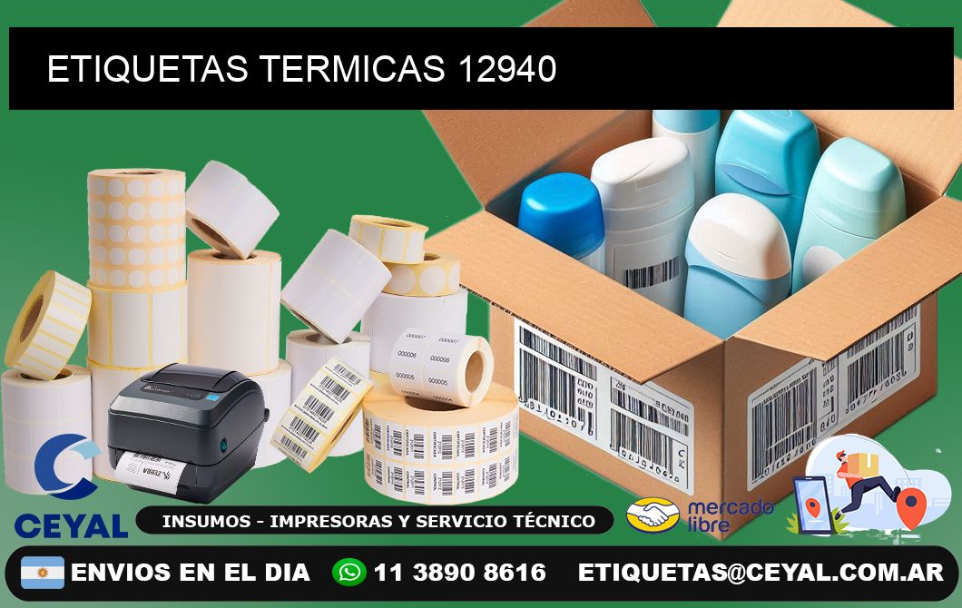 ETIQUETAS TERMICAS 12940